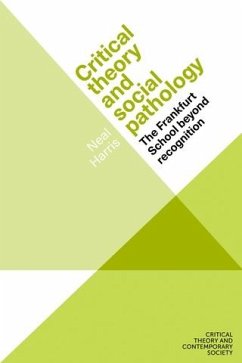 Cover Critical theory and social pathology (eBook, ePUB)