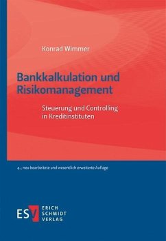 Bankkalkulation und Risikomanagement (eBook, PDF) - Wimmer, Konrad