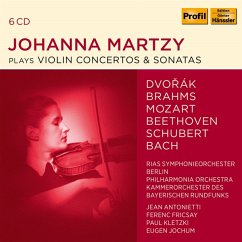 Cover Johanna Martzy Plays Violin Concertos & Sonatas