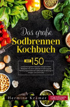 Das große Sodbrennen Kochbuch! Inklusive 14 Tage Ernährungsplan und Nährwerteangaben! 1. Auflage - Krämer, Hermine