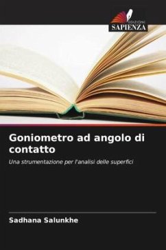 Goniometro ad angolo di contatto - Salunkhe, Sadhana