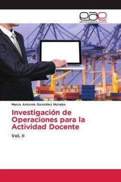 Investigación de Operaciones para la Actividad Docente - González Morales, Marco Antonio