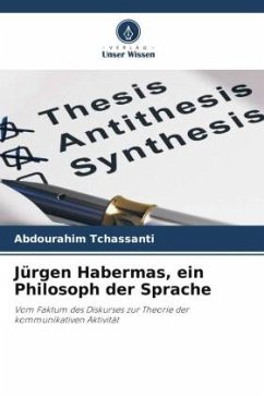 Jürgen Habermas, ein Philosoph der Sprache - Tchassanti, Abdourahim