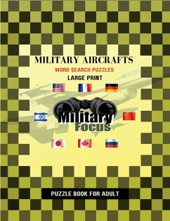 Military Aircrafts Word Search Puzzles - Large Print - Njoku, Christianah