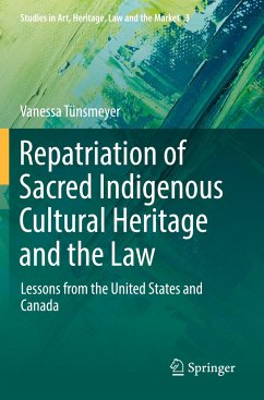 Repatriation of Sacred Indigenous Cultural Heritage and the Law - Tünsmeyer, Vanessa