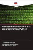 Manuel d'introduction à la programmation Python