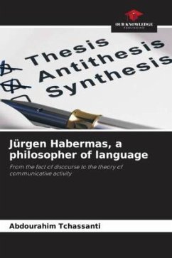 Jürgen Habermas, a philosopher of language - Tchassanti, Abdourahim