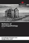 Notions of psychopathology