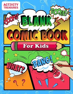 Blank Comic Book For Kids - Treasures, Activity