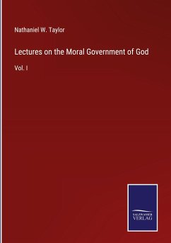 Cover Lectures on the Moral Government of God