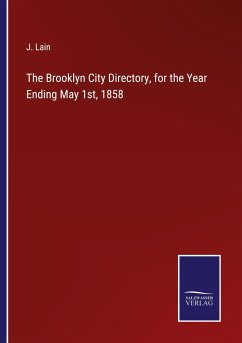 Cover The Brooklyn City Directory, for the Year Ending May 1st, 1858