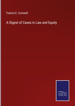Cover A Digest of Cases in Law and Equity