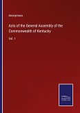 Acts of the General Assembly of the Commonwealth of Kentucky