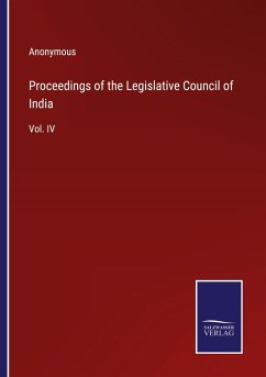 Proceedings of the Legislative Council of India - Anonymous