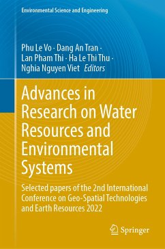 Advances in Research on Water Resources and Environmental Systems (eBook, PDF)