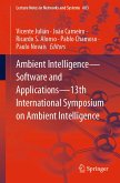 Ambient Intelligence—Software and Applications—13th International Symposium on Ambient Intelligence (eBook, PDF)