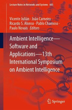 Ambient Intelligence-Software and Applications-13th International Symposium on Ambient Intelligence (eBook, PDF)