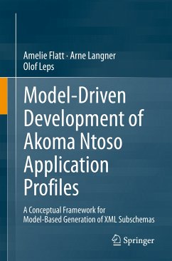 Model-Driven Development of Akoma Ntoso Application Profiles (eBook, PDF) - Flatt, Amelie; Langner, Arne; Leps, Olof