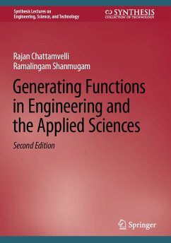 Generating Functions in Engineering and the Applied Sciences (eBook, PDF) - Chattamvelli, Rajan; Shanmugam, Ramalingam