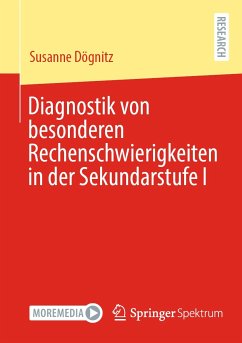 Diagnostik von besonderen Rechenschwierigkeiten in der Sekundarstufe I (eBook, PDF) - Dögnitz, Susanne