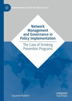 Network Management and Governance in Policy Implementation (eBook, PDF) - Hadorn, Susanne