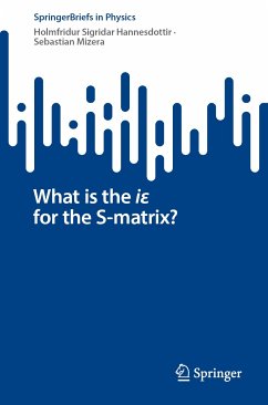 What is the iε for the S-matrix? (eBook, PDF) - Hannesdottir, Holmfridur Sigridar; Mizera, Sebastian