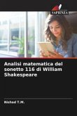 Analisi matematica del sonetto 116 di William Shakespeare