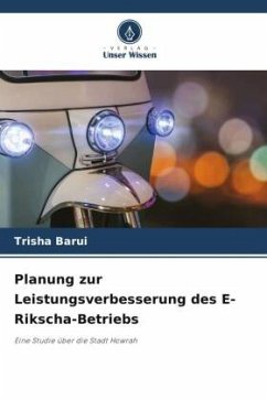 Cover Planung zur Leistungsverbesserung des E-Rikscha-Betriebs