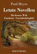 Letzte Novellen - Bild 1