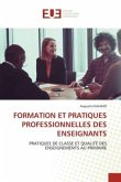 FORMATION ET PRATIQUES PROFESSIONNELLES DES ENSEIGNANTS