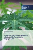 Isolation and Characterization of Alkaloids from Carica Papaya Linn