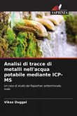 Analisi di tracce di metalli nell'acqua potabile mediante ICP-MS