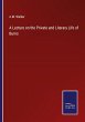 A Lecture on the Private and Literary... - Bild 1