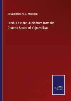 Hindu Law and Judicature from the Dharma-Sastra of Vajnavalkya Cover Hindu Law and Judicature from the Dharma-Sastra of Vajnavalkya