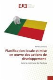 Planification locale et mise en ¿uvre des actions de développement