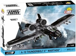 COBI 5837 - Armed Forces, A-10 Thunderbolt II Warthog, Bausatz 1:48, 633 Klemmbausteine