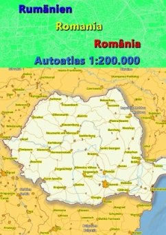 Rumänien Autoatlas, Straßenatlas 2023/2024 1:200.000 (România) - Baciu, M&M