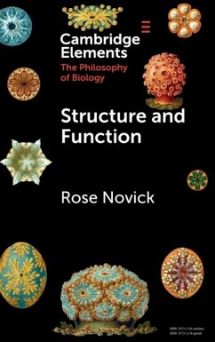 Structure and Function - Novick, Rose (University of Washington)