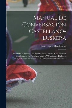 Cover Manual De Conversación Castellano-euskera