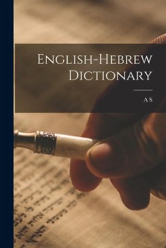 Cover English-Hebrew Dictionary