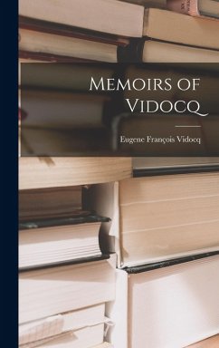Cover Memoirs of Vidocq