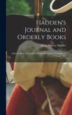 Hadden's Journal and Orderly Books