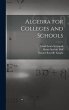 Algebra for Colleges and Schools - Bild 1