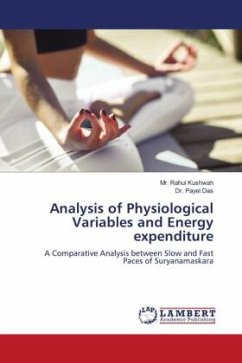 Analysis of Physiological Variables and Energy expenditure