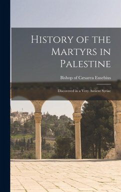 Cover History of the Martyrs in Palestine