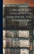 A Memoir and Genealogy of John Poore.... - Bild 1