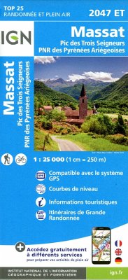 Cover 2047ET Massat - Pic des TroisSeigneurs La Bastides-de-Sérou