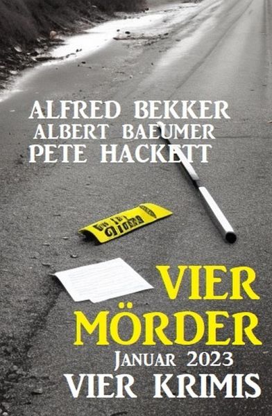 Vier Mörder Januar 2023: Vier Krimis (eBook, ePUB)