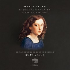 Mendelssohn:12 Jugendsinfonien - Masur,Kurt/Gewandhausorchester Leipzig