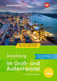 Ausbildung im Groß- und Außenhandel 1. Ausbildungsjahr. Schulbuch - Brown, Nick;Schmidt, Christian;Kazmierczak, Jörg;Blank, Andreas;Meyer, Helge